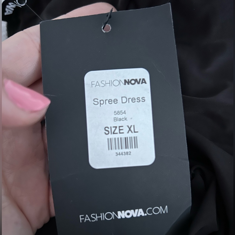 SOLD- Mercari. Fashion nova black spree dress - Picture 4 of 4